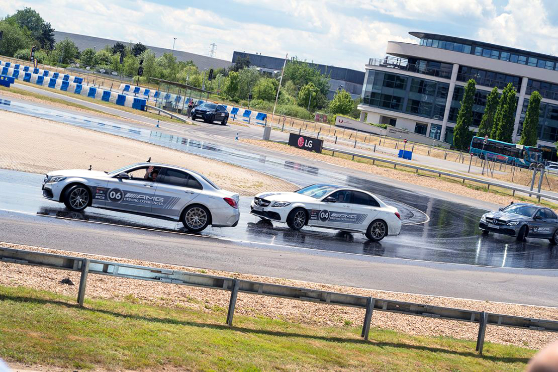 Mercedes-Benz World Cars on track