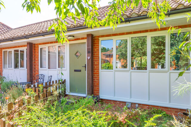 double glazed Patio door and side windows Sheerwater Glass