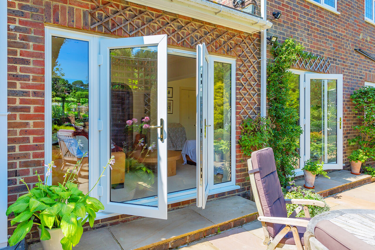 French patio doors with side lights 3 Sheerwater Glass