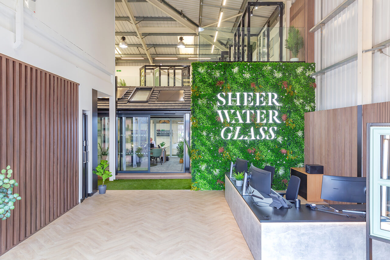 Sheerwtaer Glass Guildford Showroom