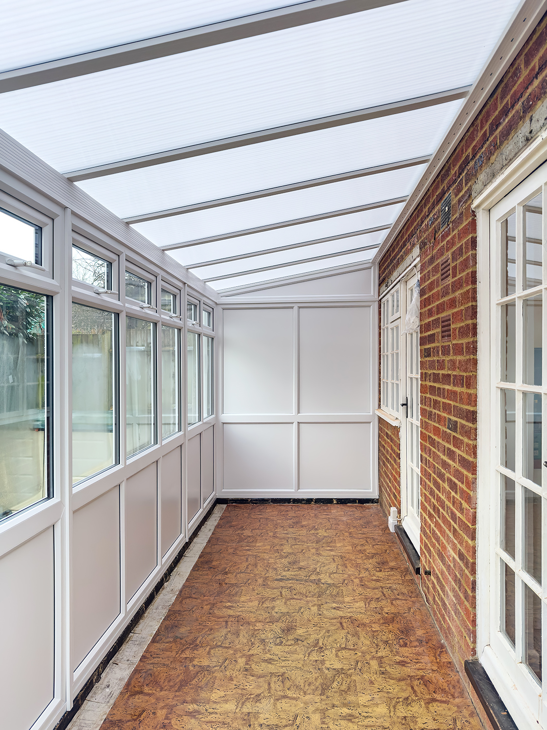 New Conservatory With Polycarbonate Roof