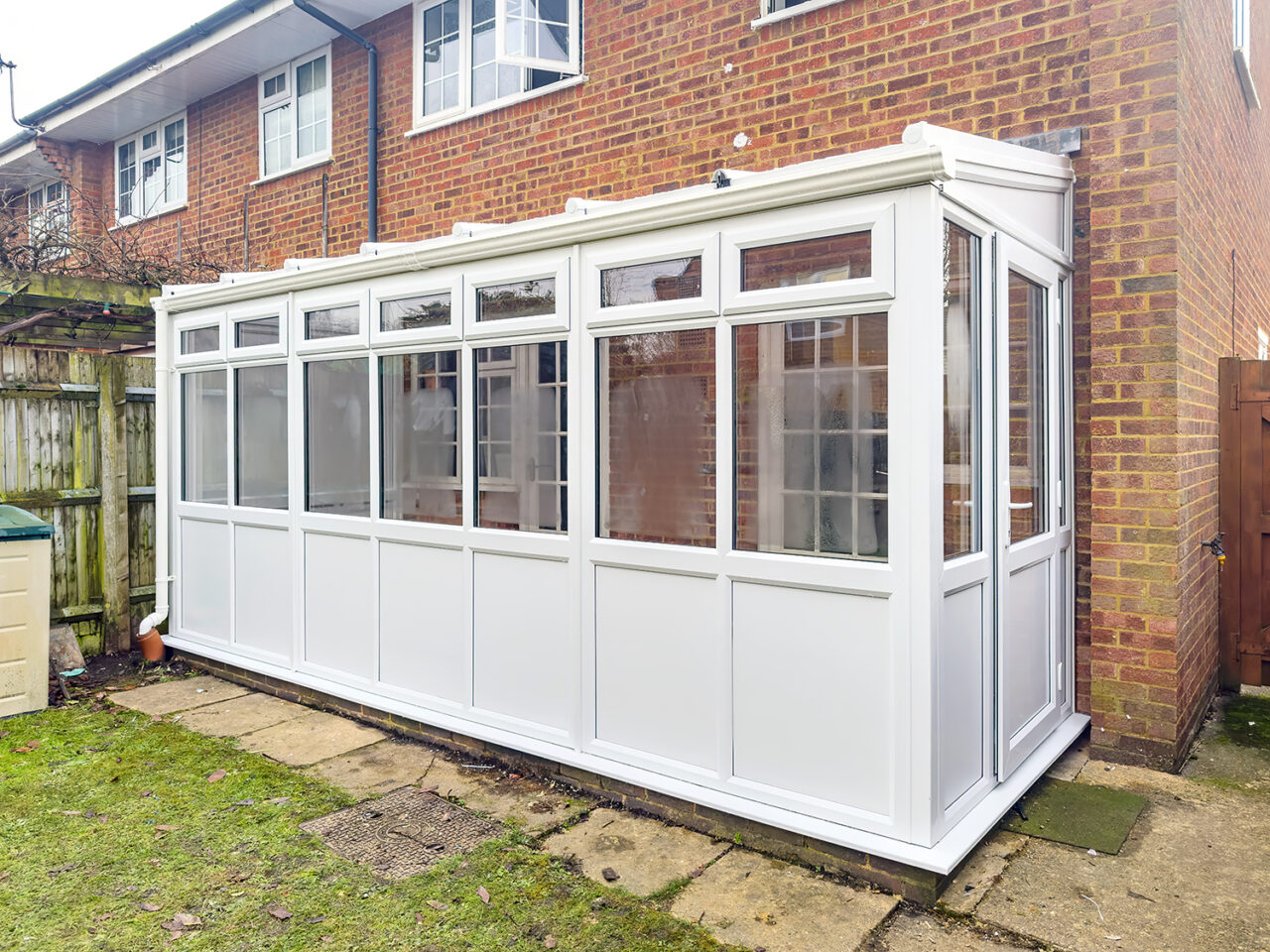 New Conservatory With Polycarbonate Roof