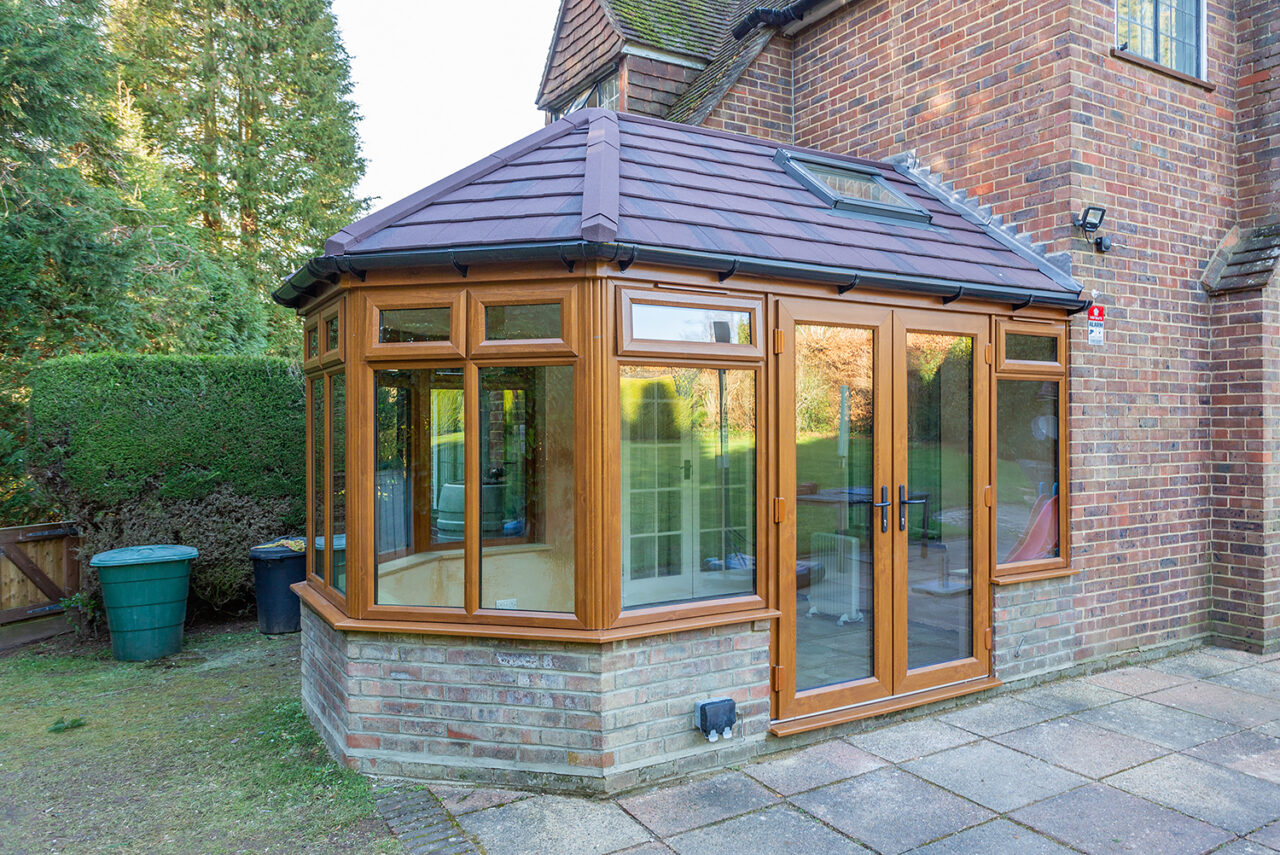 Conservatory Icotherm Warm Roof upgrade in Guildford