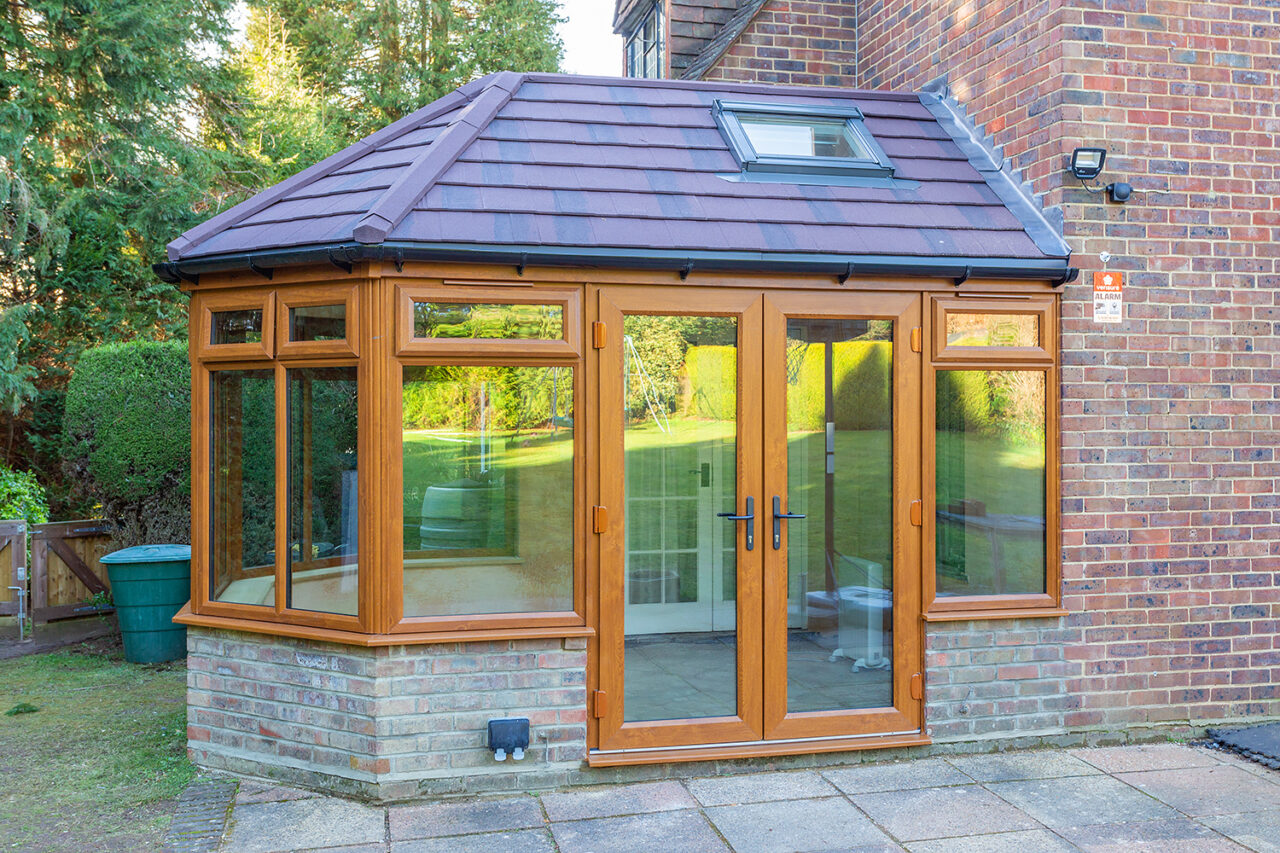 Conservatory Icotherm Warm Roof upgrade in Guildford